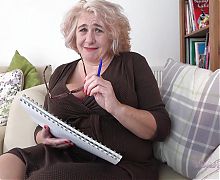 AuntJudys - Seducing Your Busty BBW MILF Teacher Camilla Creampie